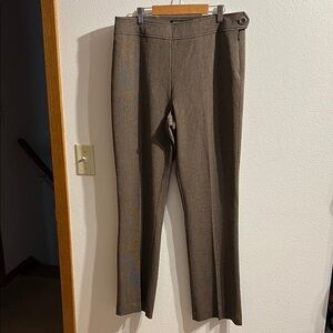 Cheryl Nash Designer Windridge Women's Coffee Tweed Pants